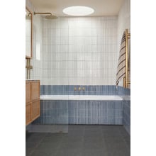 Scout Matte White Kit Kat Ceramic Mosaic Tile